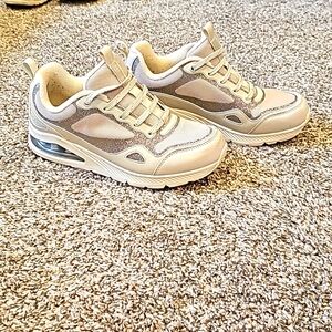 Women's Sketchers Glitter memory foam sneakers